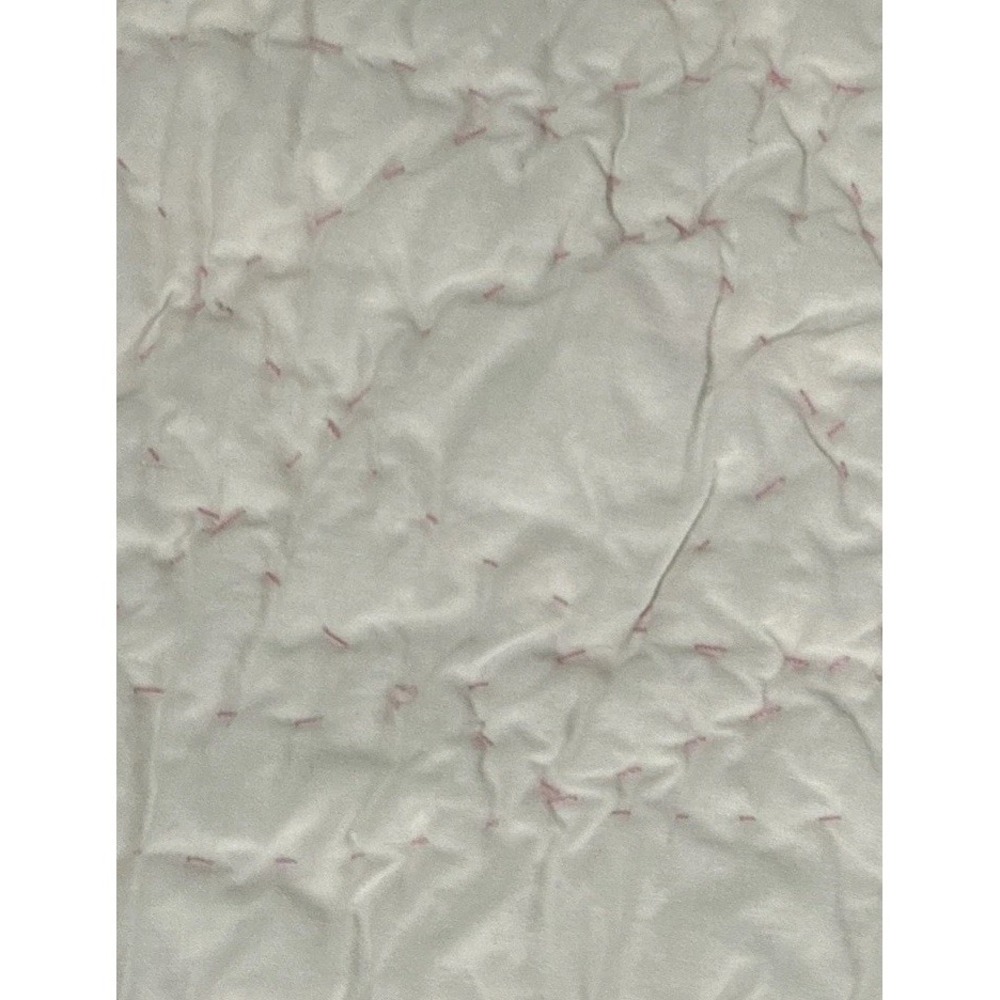 Simply Shabby Chic Quilted Rose Pattern Rachel Atwell Pink Green Set 2 - Picture 2 of 5